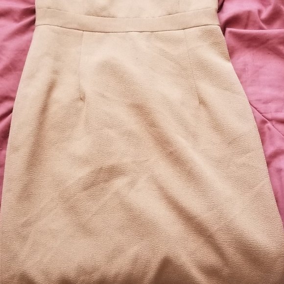 Golden Brown Sheath Dress - Picture 2 of 2